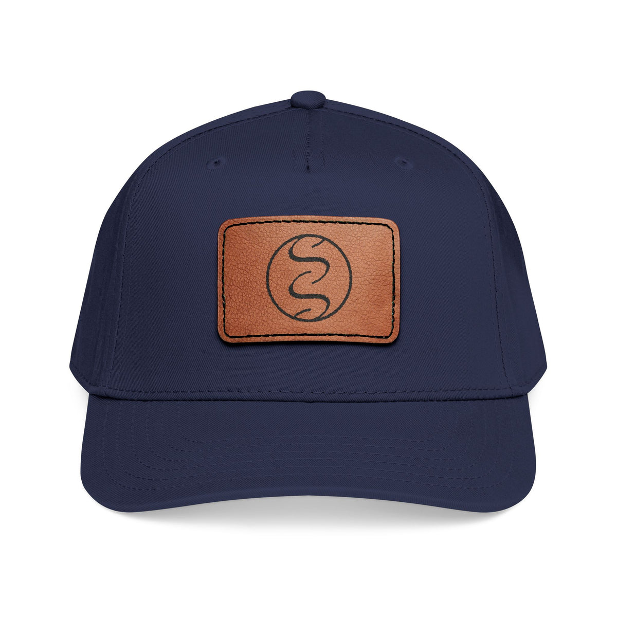 Spencer Sanders Insignia Leather Patch Cap