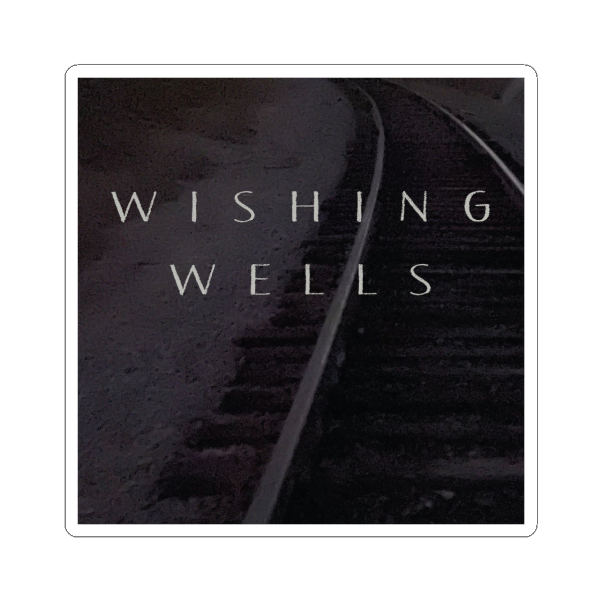 Wishing Wells Cover Art Sticker