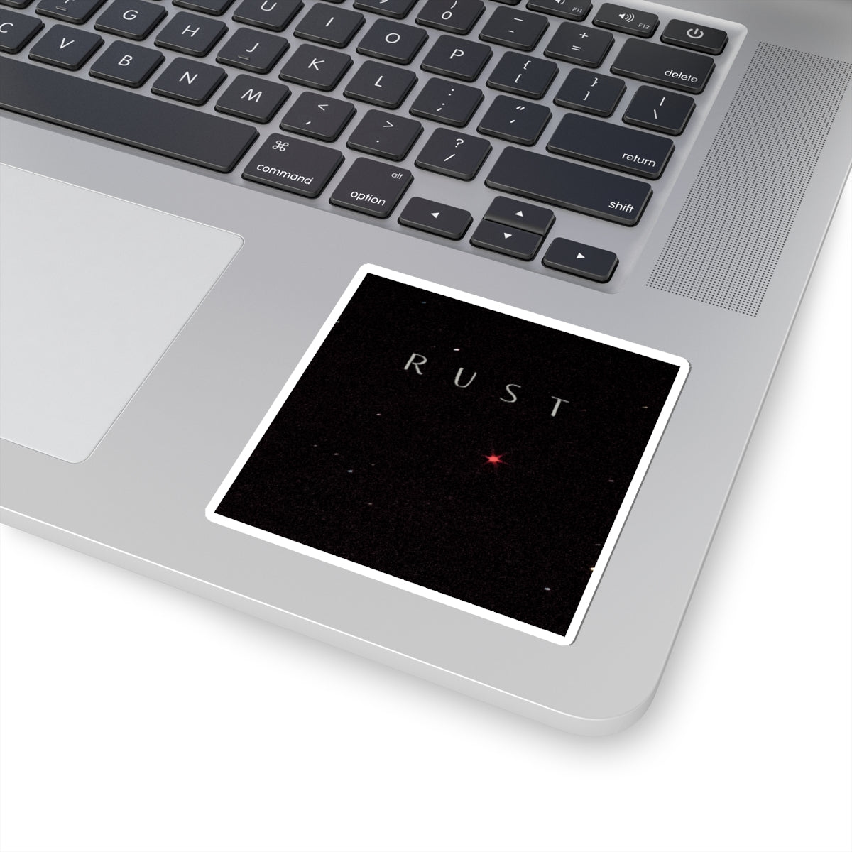 Rust Cover Art Sticker