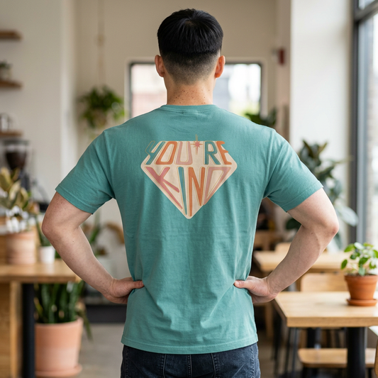 "Kind" Retro Pocket Tee