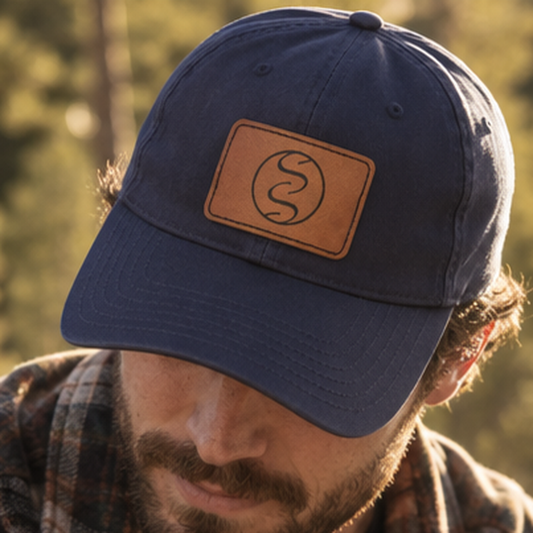 Spencer Sanders Insignia Leather Patch Cap