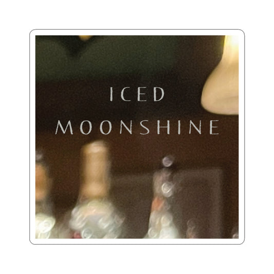 Iced Moonshine Cover Art Sticker